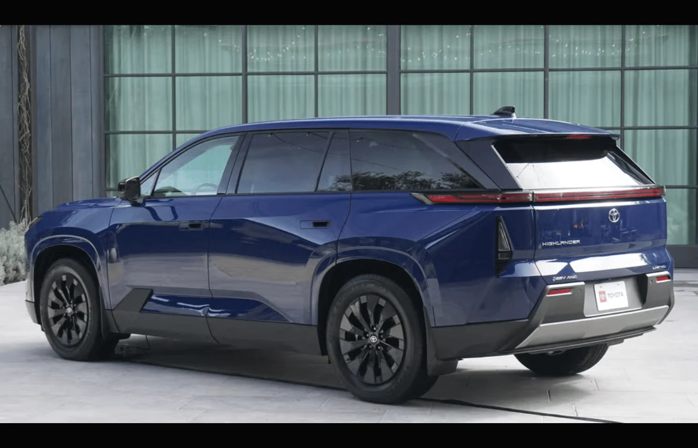 Toyota Reveals Three-Row EV